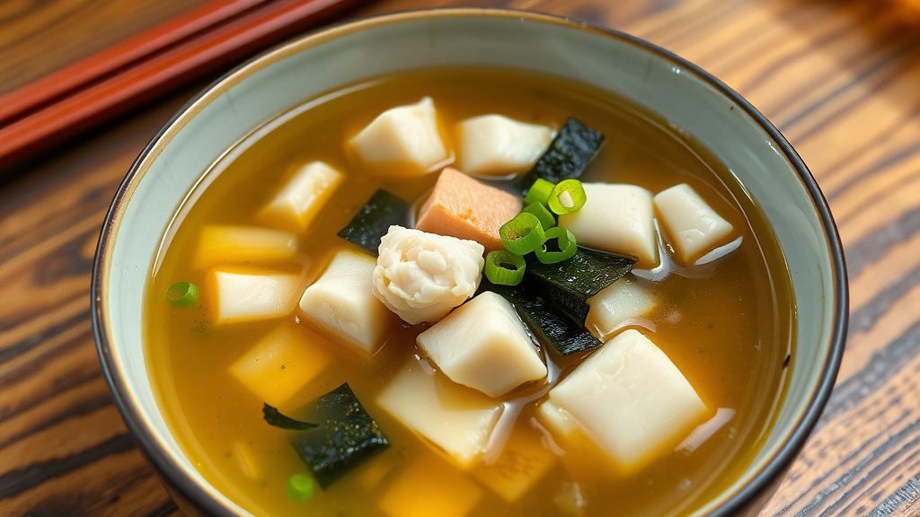 Japanese Crab Miso Soup