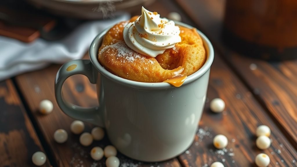 Brown Sugar Boba Mug Cake