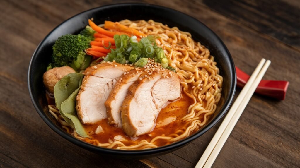 Chicken Teriyaki Ramen Bowls