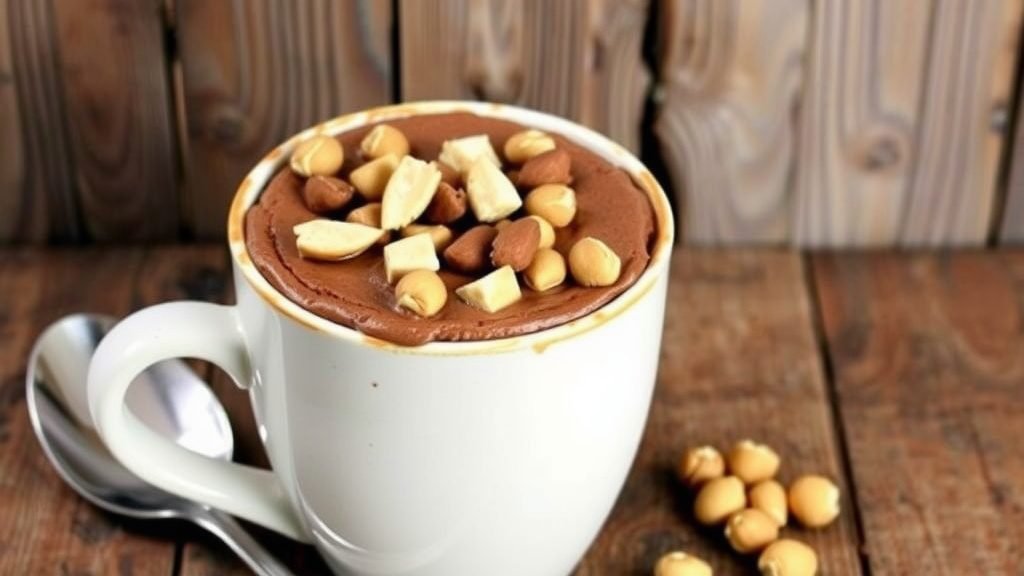 Choco-Hazelnut Cheesecake Mug