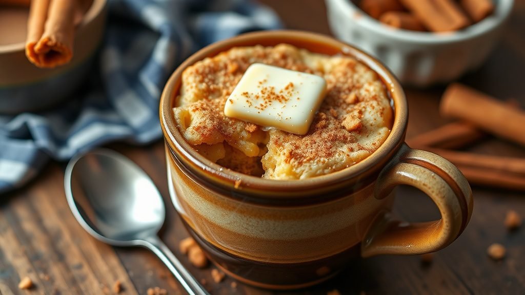 Churro Mug Cake