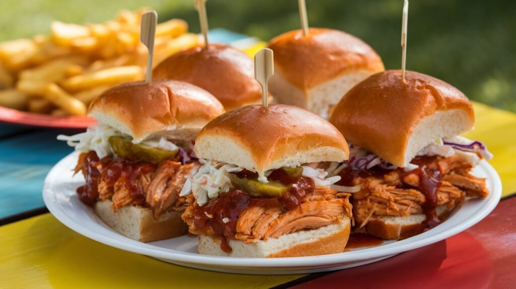 Bbq Chicken Sliders