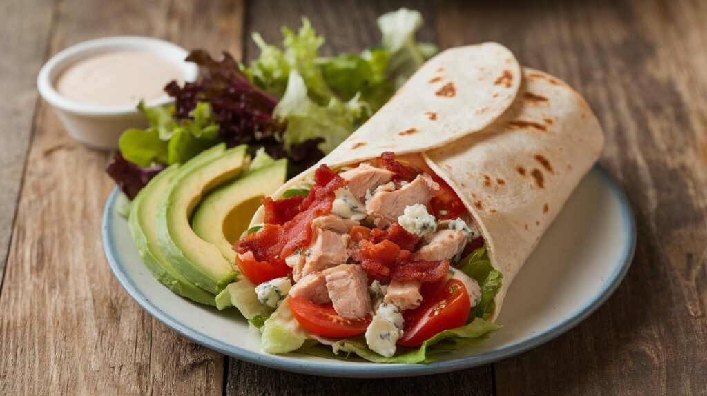 Chicken Cobb Salad Wraps