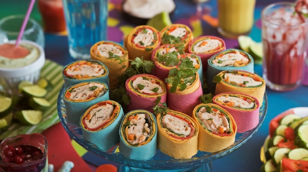 Chicken Ranch Pinwheel Appetizers