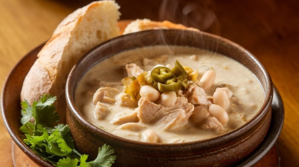 5-Ingredient White Chicken Chili Recipe