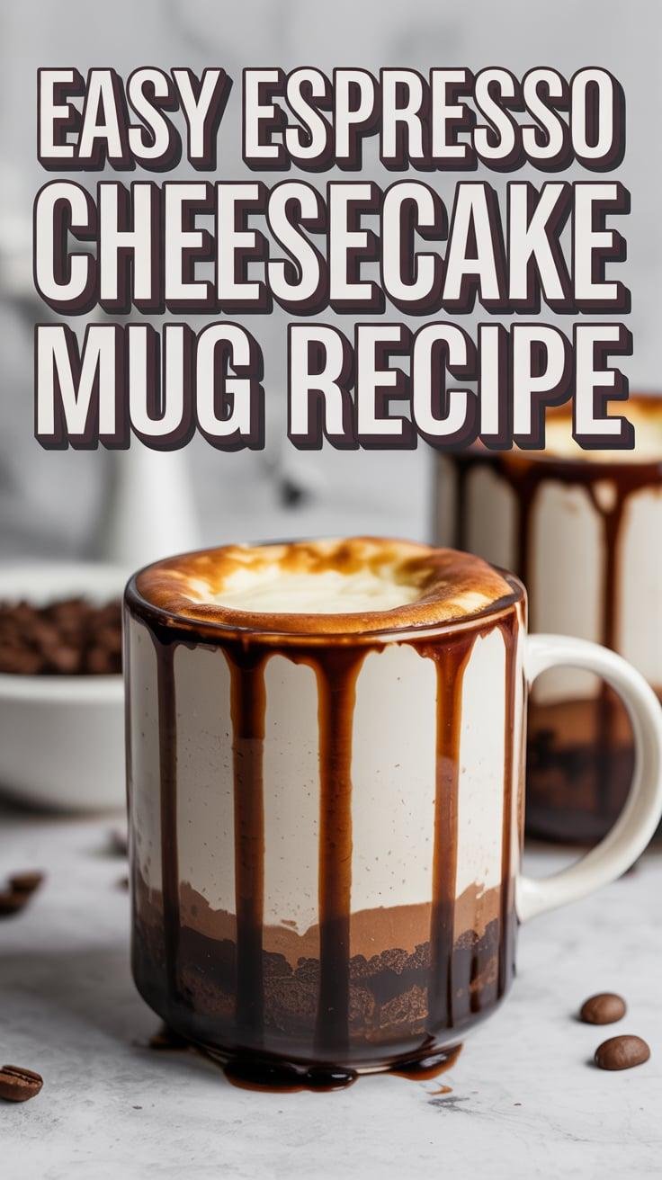 Espresso Cheesecake Mug