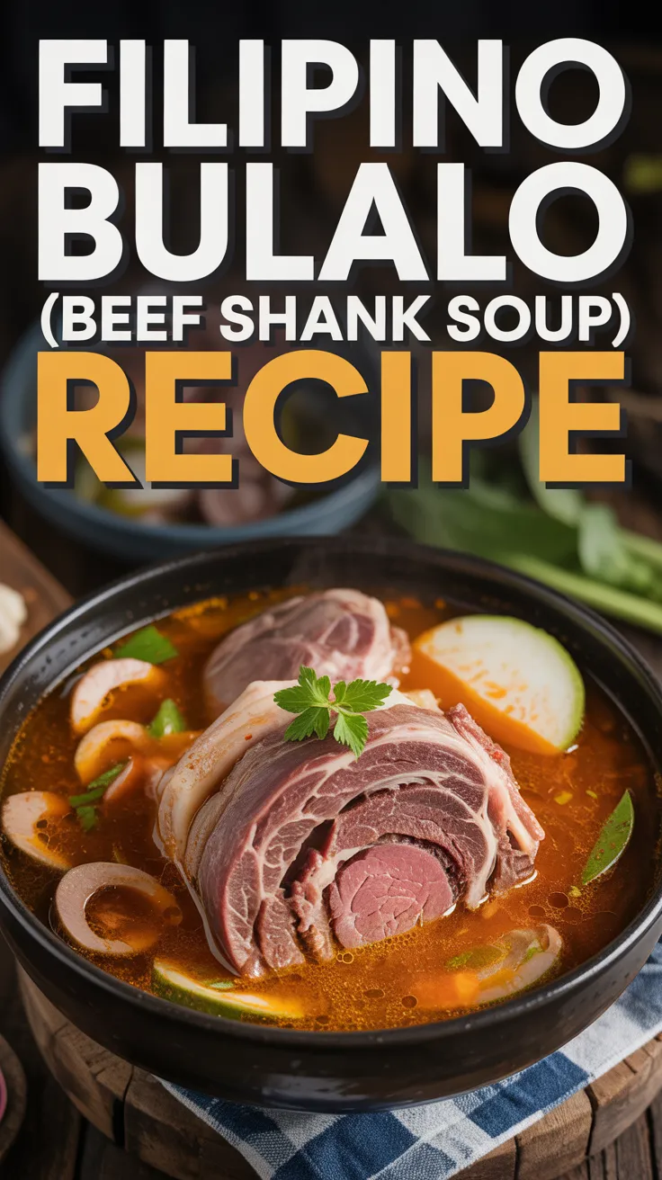 Filipino Bulalo (Beef Shank Soup)