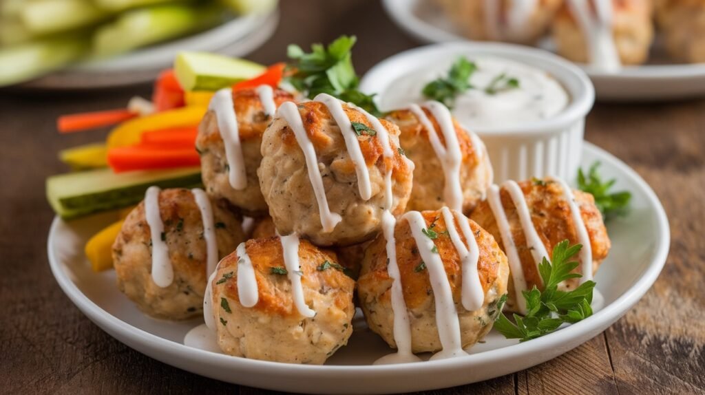 Ranch Chicken Meatballs
