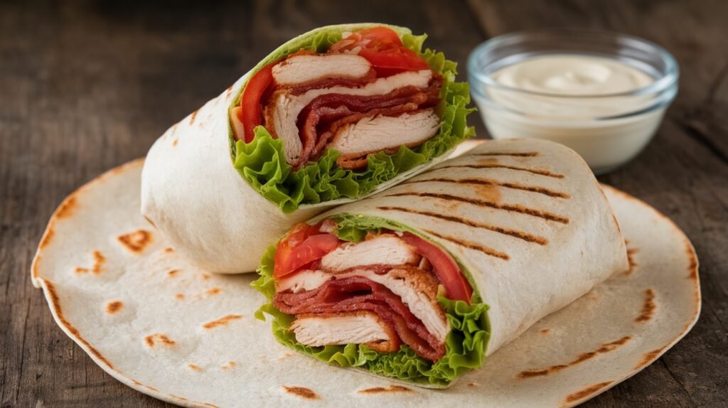Grilled Chicken BLT Wraps