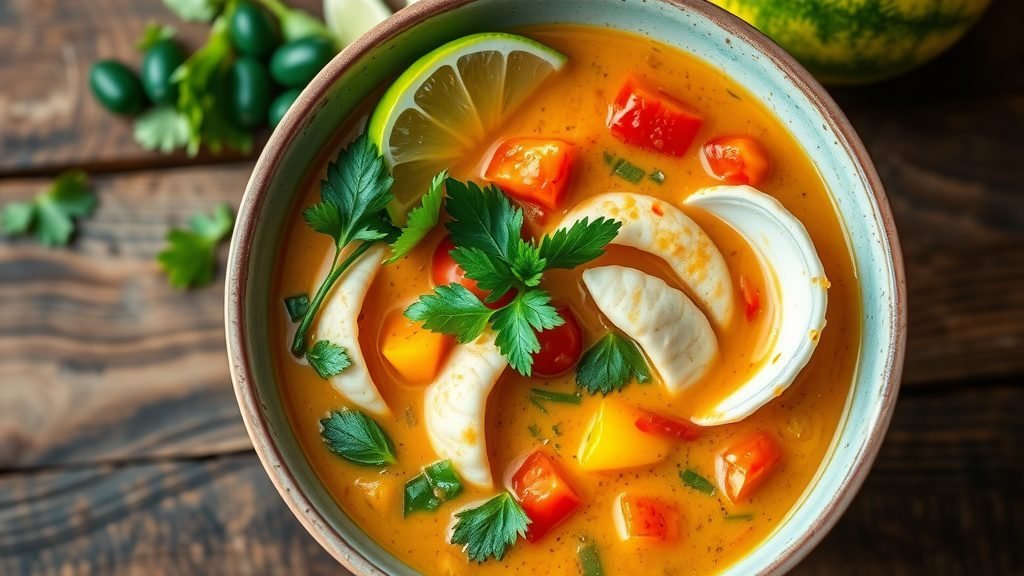 Honduran Sopa de Caracol (Conch Soup)