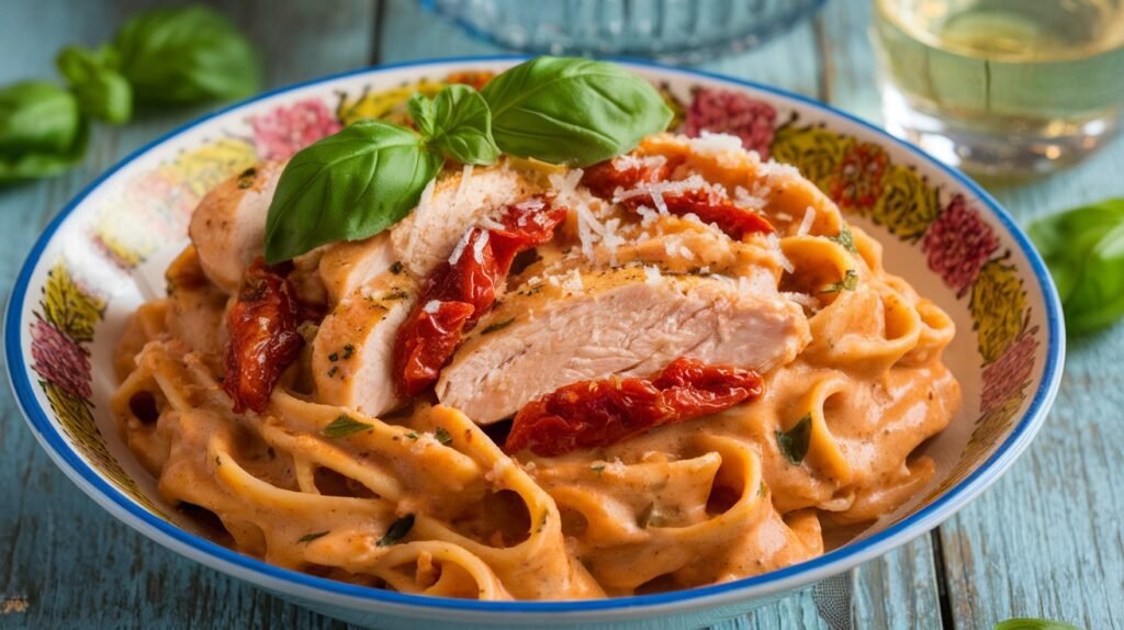 Creamy Sun-Dried Tomato Chicken Pasta