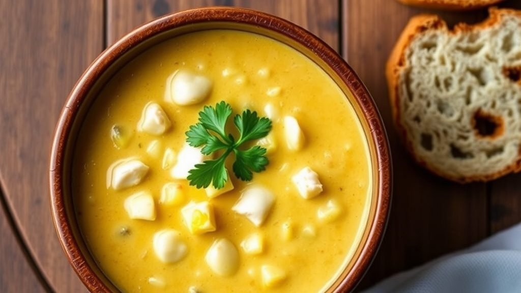 Creamy Crab and Corn Bisque