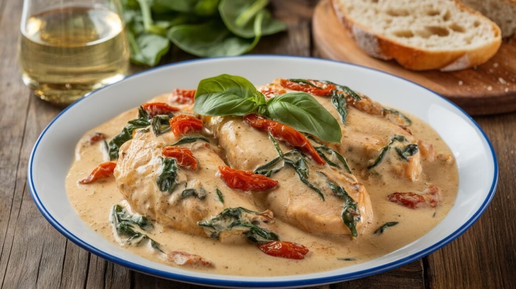 Creamy Tuscan Chicken Recipe