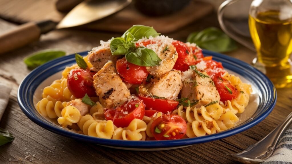 Chicken Bruschetta Pasta