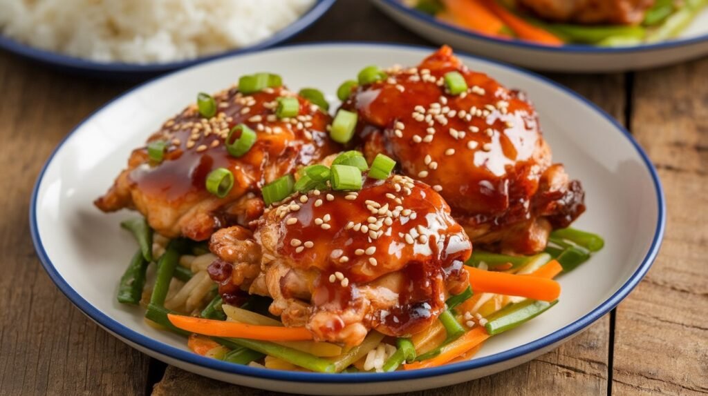 Korean BBQ Chicken Thighs