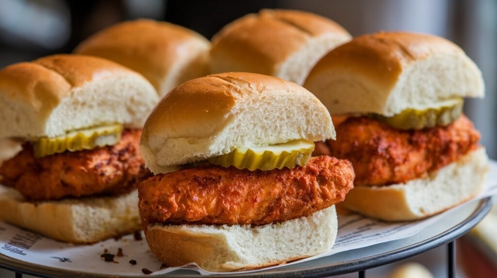 Hot Chicken Sliders Kings On Hawaiian Rolls