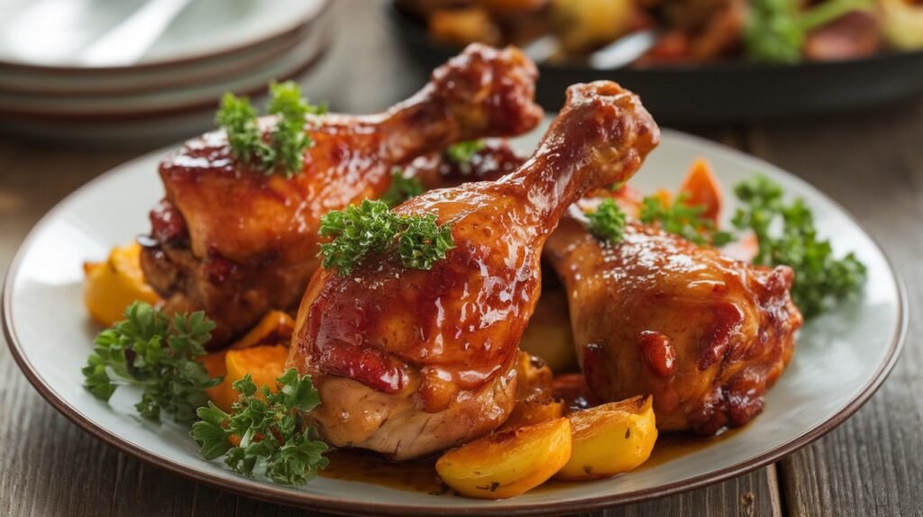 Sweet and Spicy Chicken Drumsticks