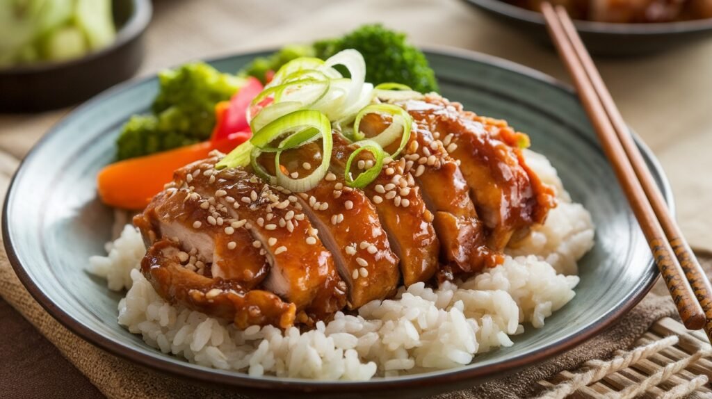Sticky Ginger Soy Chicken