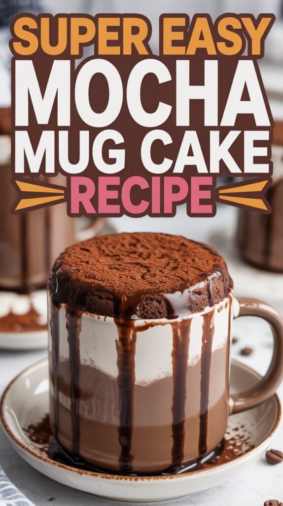 Decadent Mocha Mug Cake Recipe