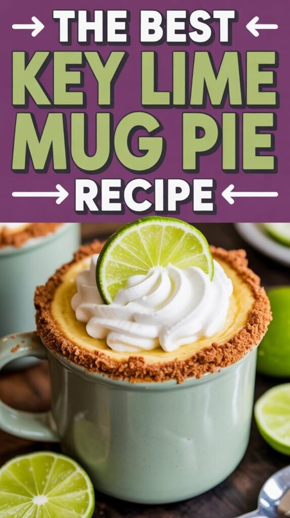 Key Lime Mug Pie