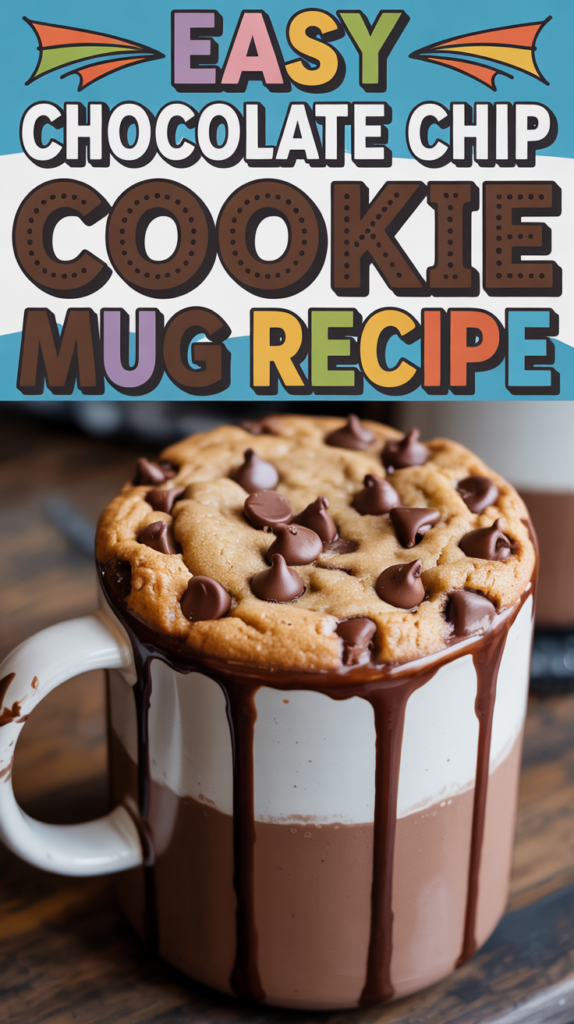 Decadent Chocolate Chip Cookie Mug Recipe