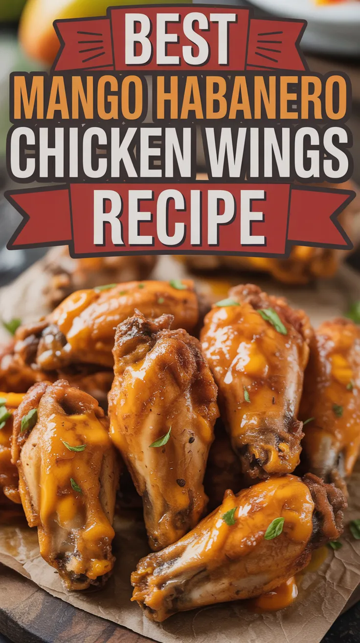 Mango Habanero Chicken Wings