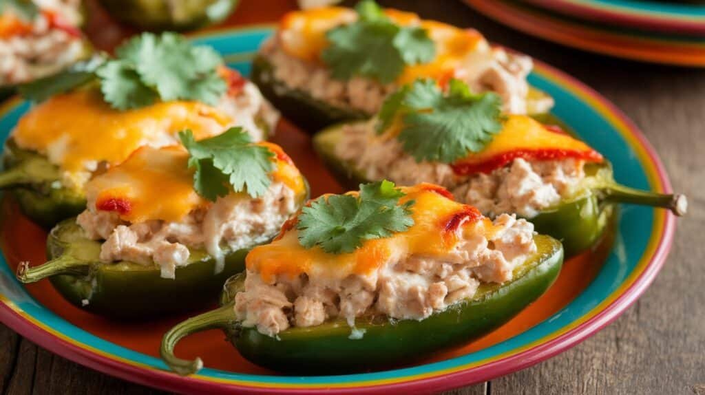 Chicken Stuffed Jalapeños