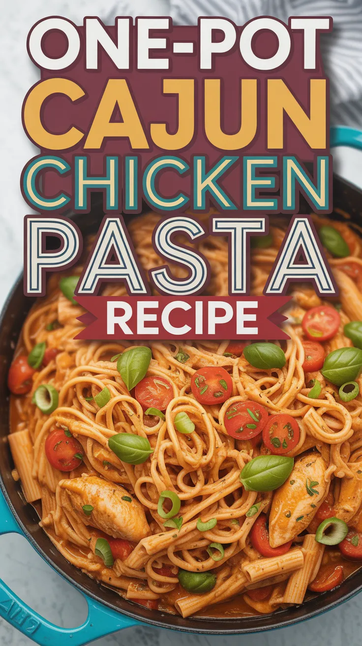One-Pot Cajun Chicken Pasta
