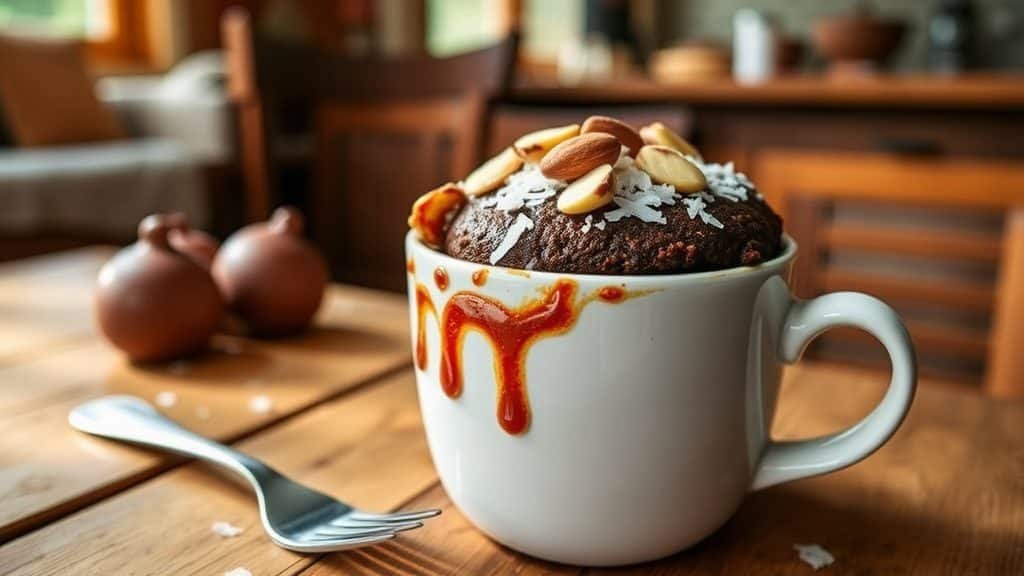 Almond Joy Mug Cake
