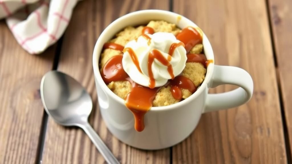 Biscoff Banana Mug Cake