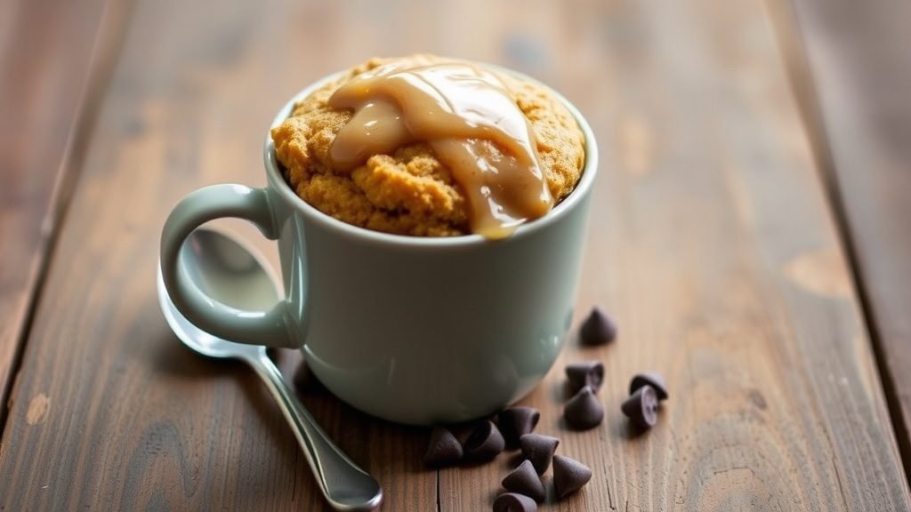Cashew Butter Mug Cake