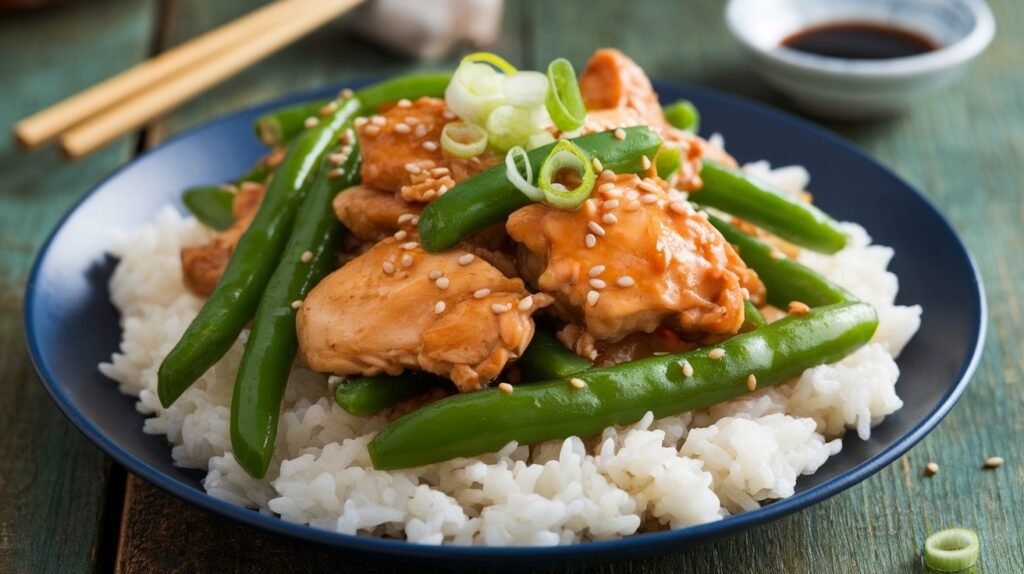 Chicken and Green Bean Stir Fry