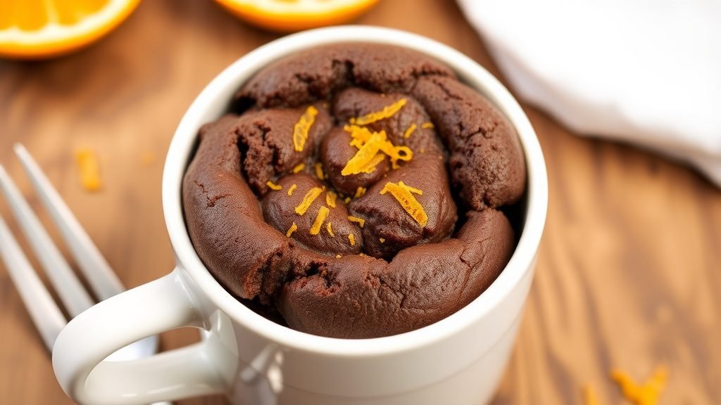 Chocolate Orange Mug Cake