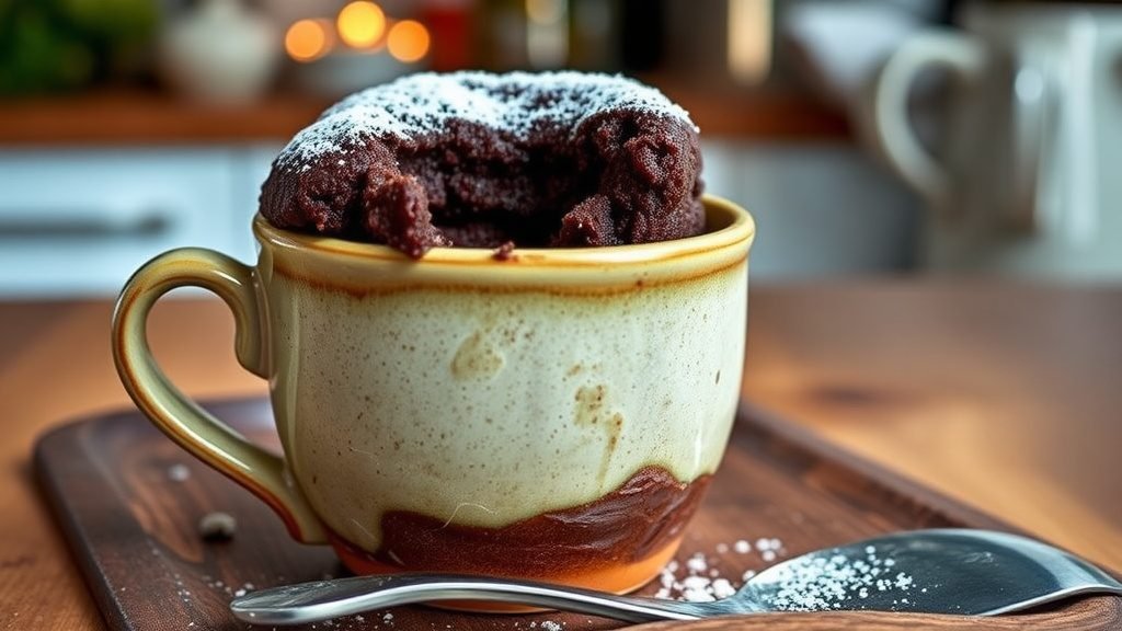 Chocolate Zucchini Mug Cake