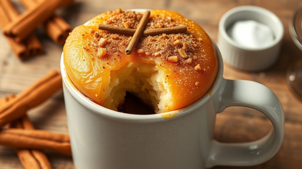 Churro Mug Cake