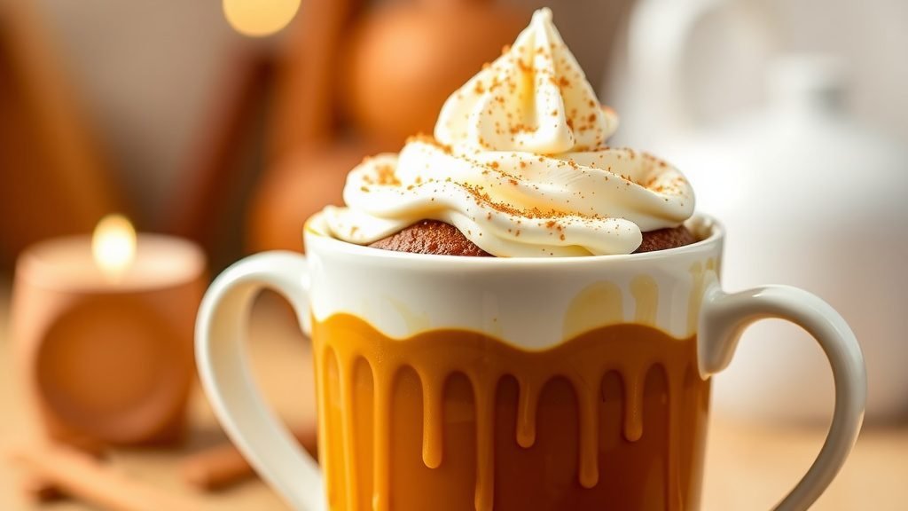Molasses Spice Mug Cake