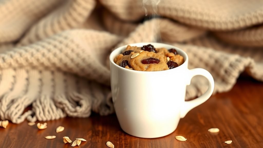 Oatmeal Raisin Mug Cookie