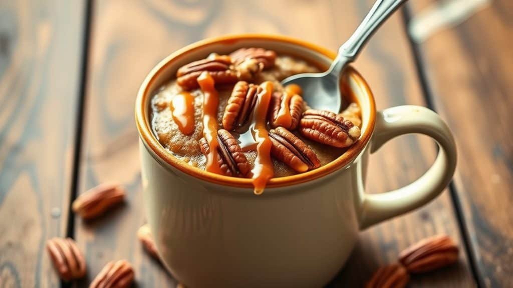 Pecan Pie Mug Cake