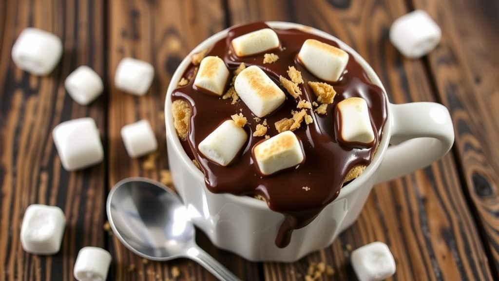 S’mores Mug Cake