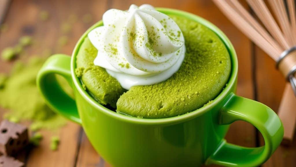 Matcha Green Tea Mug Cake