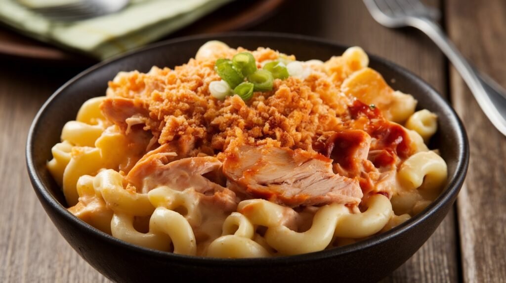 BBQ Chicken Mac and Cheese