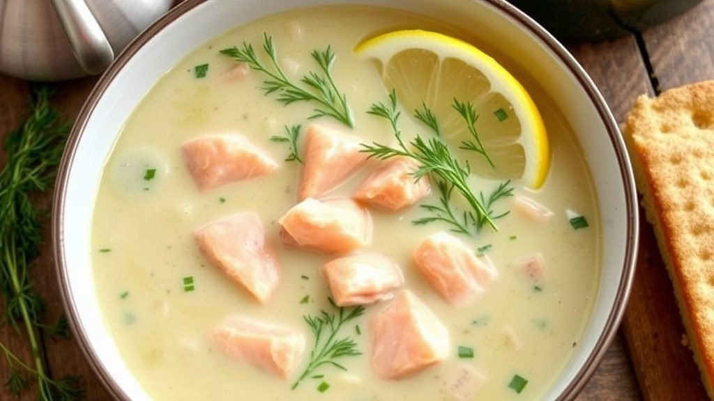 Nordic Salmon Dill Soup