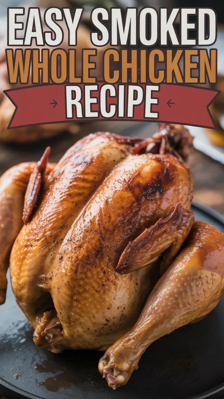 Smoked Whole Chicken