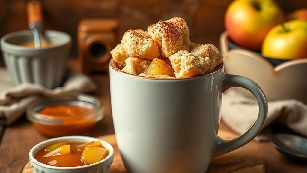 Apple Pie Mug Cake