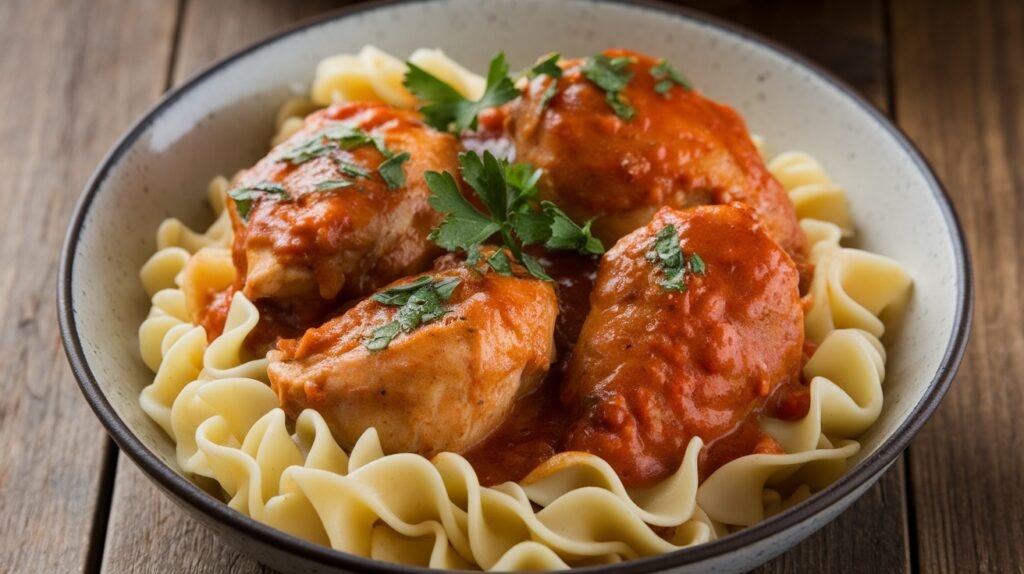 Chicken Paprikash