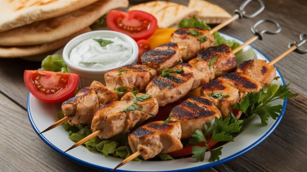Greek Chicken Souvlaki