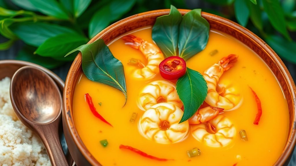 Brazilian Tacacá (Amazonian Shrimp Soup)