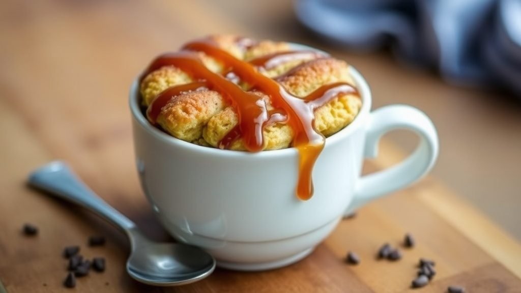 Dulce de Leche Mug Cake
