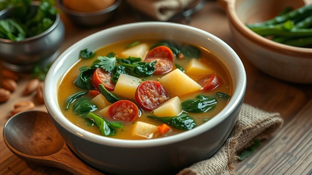 Spanish Caldo Gallego (Galician Soup)
