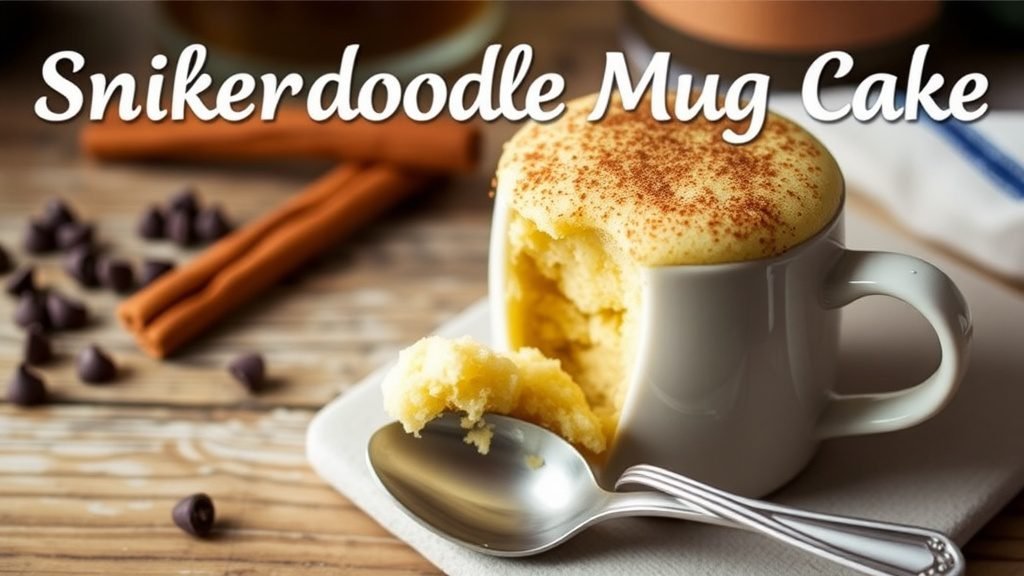 Snickerdoodle Mug Cake